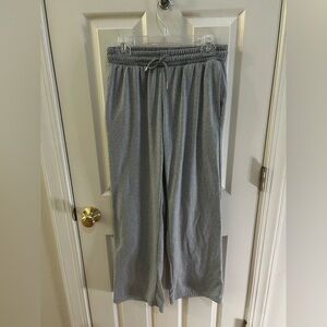 Faded Rose Gray Drawstring Sweatpants